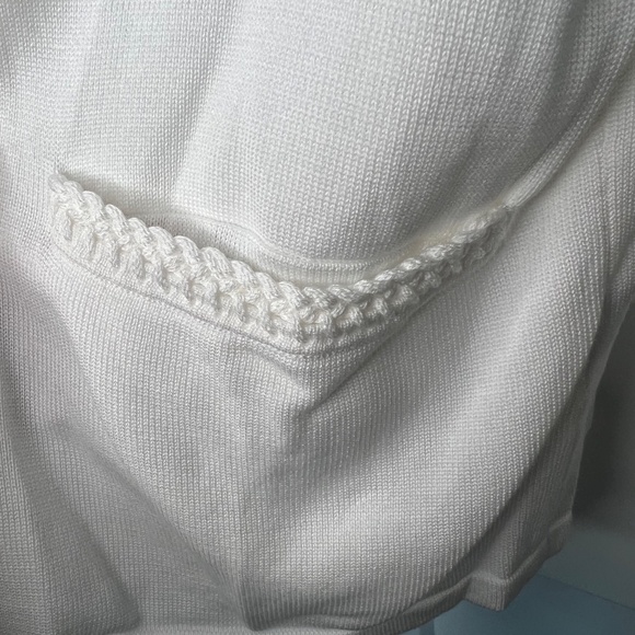 J. McLaughlin Braided Hem Cardigan Sweater NWT - Picture 2 of 6